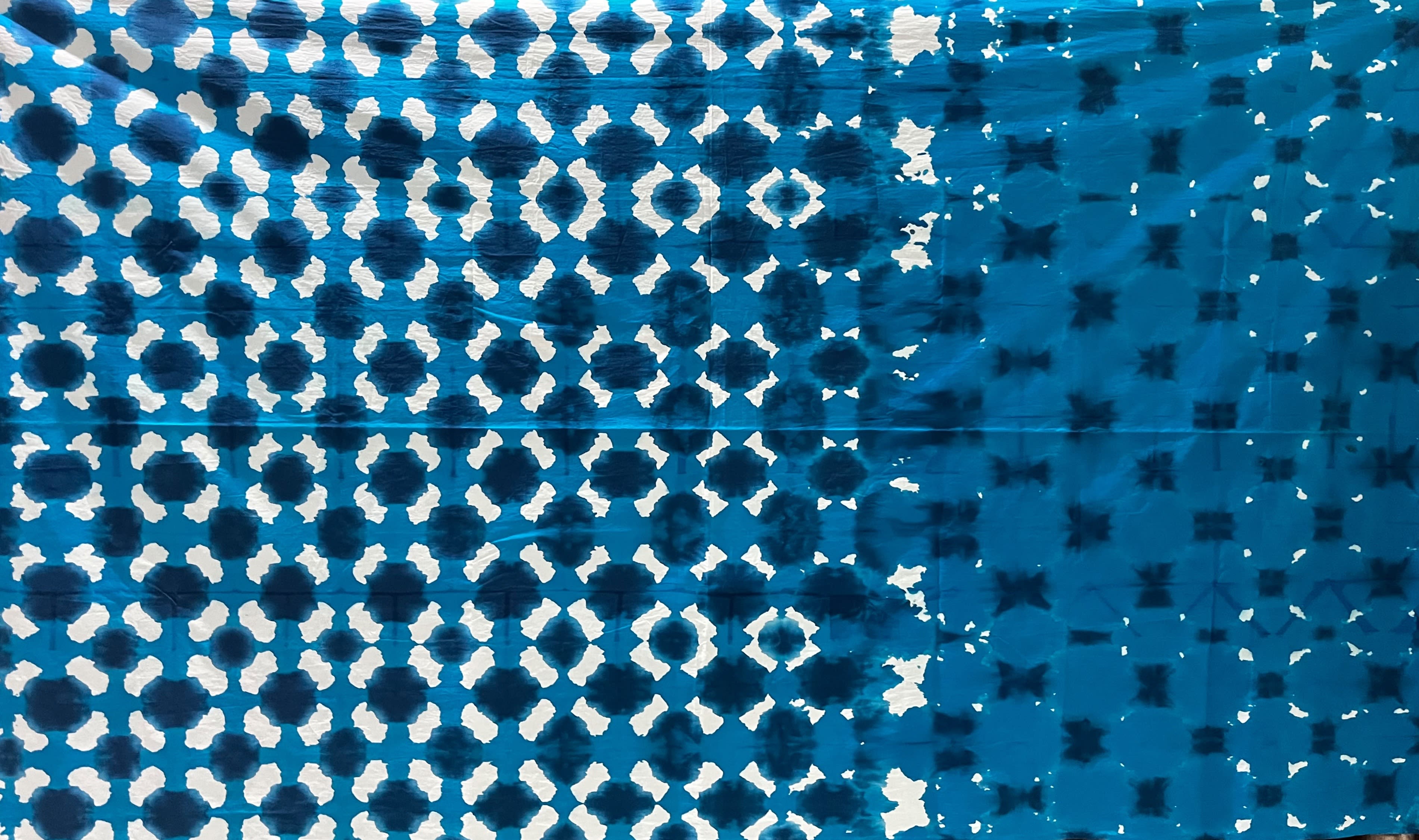 Batik Jumputan (Biru)