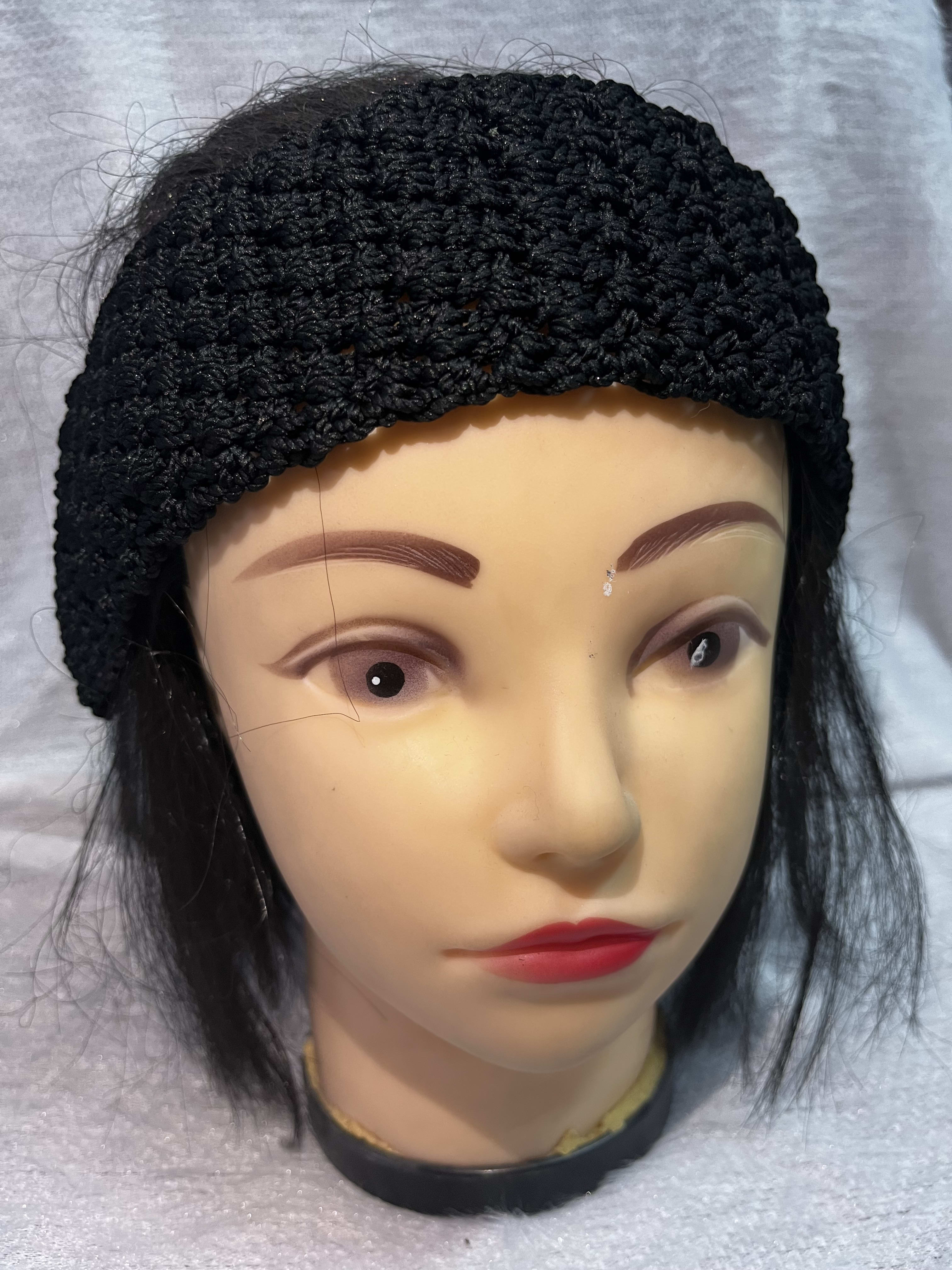 Bandana Rajut (Hitam)