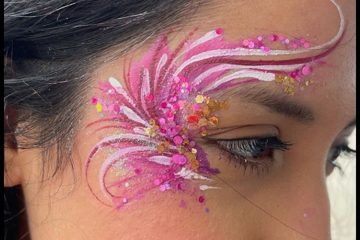 Halo Glitter y makeup — 3