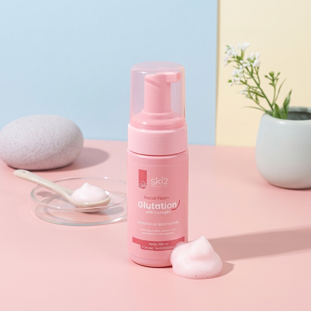 SR12 Facial Foam Glutation with Collagen