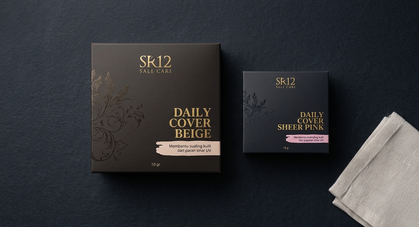SR12 Daily Cover (Beige / Sheer Pink / Natural)