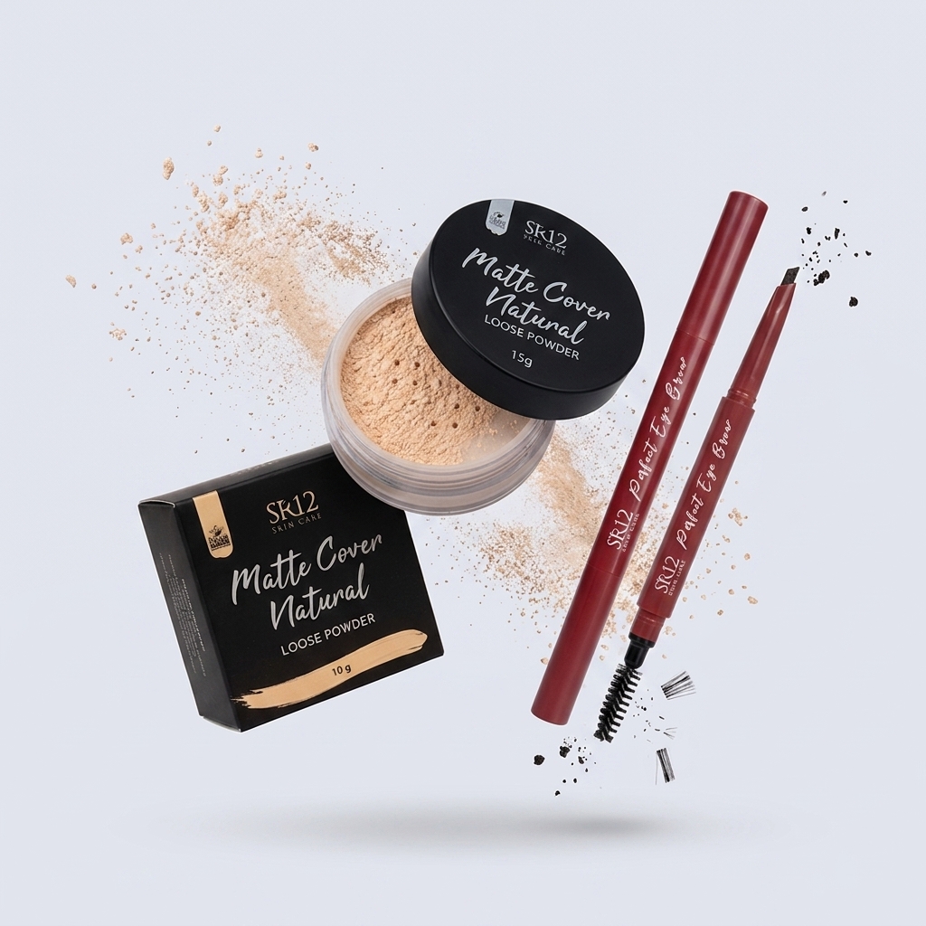 SR12 Matte Cover Natural Loose Powder
