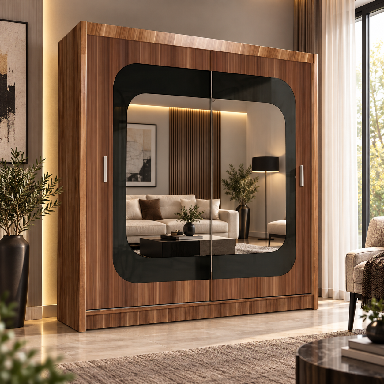  Sliding Double Door Wardrobe