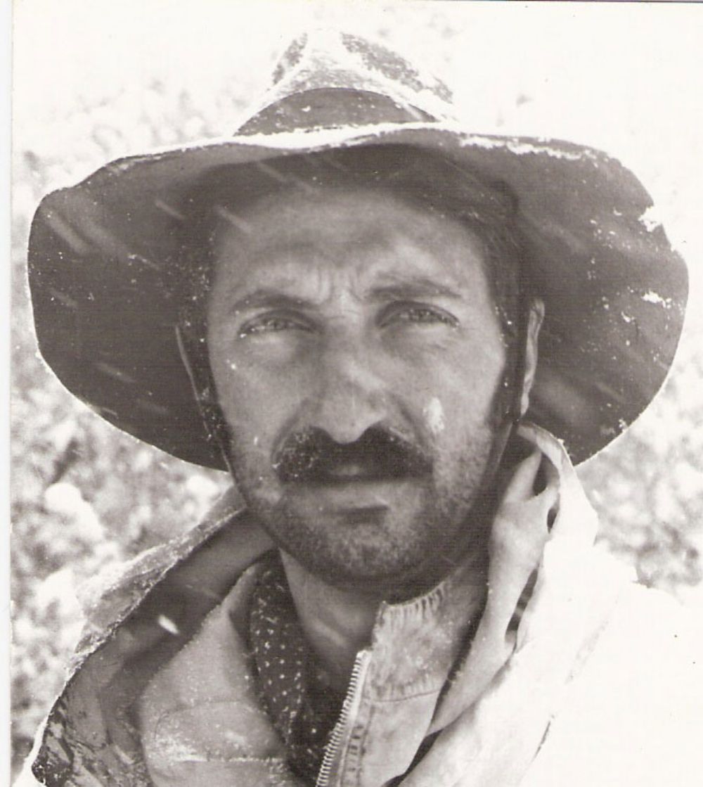 Antonio durante la entrevista, 2011