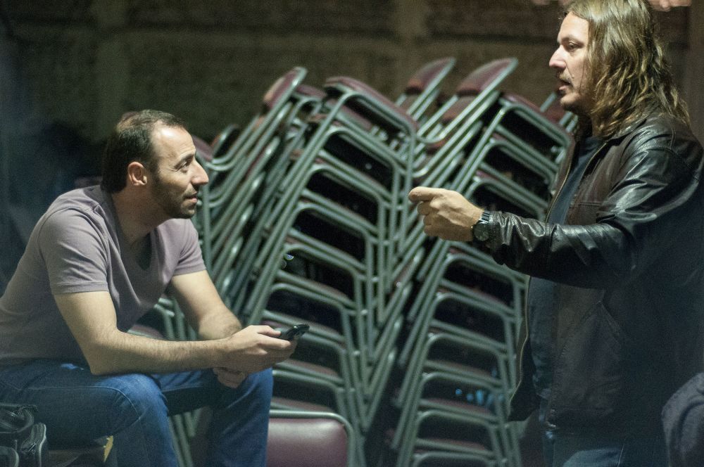 Ernesto Corona entrevistando a Javier Malosetti