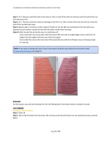Sleeves page with the cuff ribbing and a photo of the sleeve panels in pink