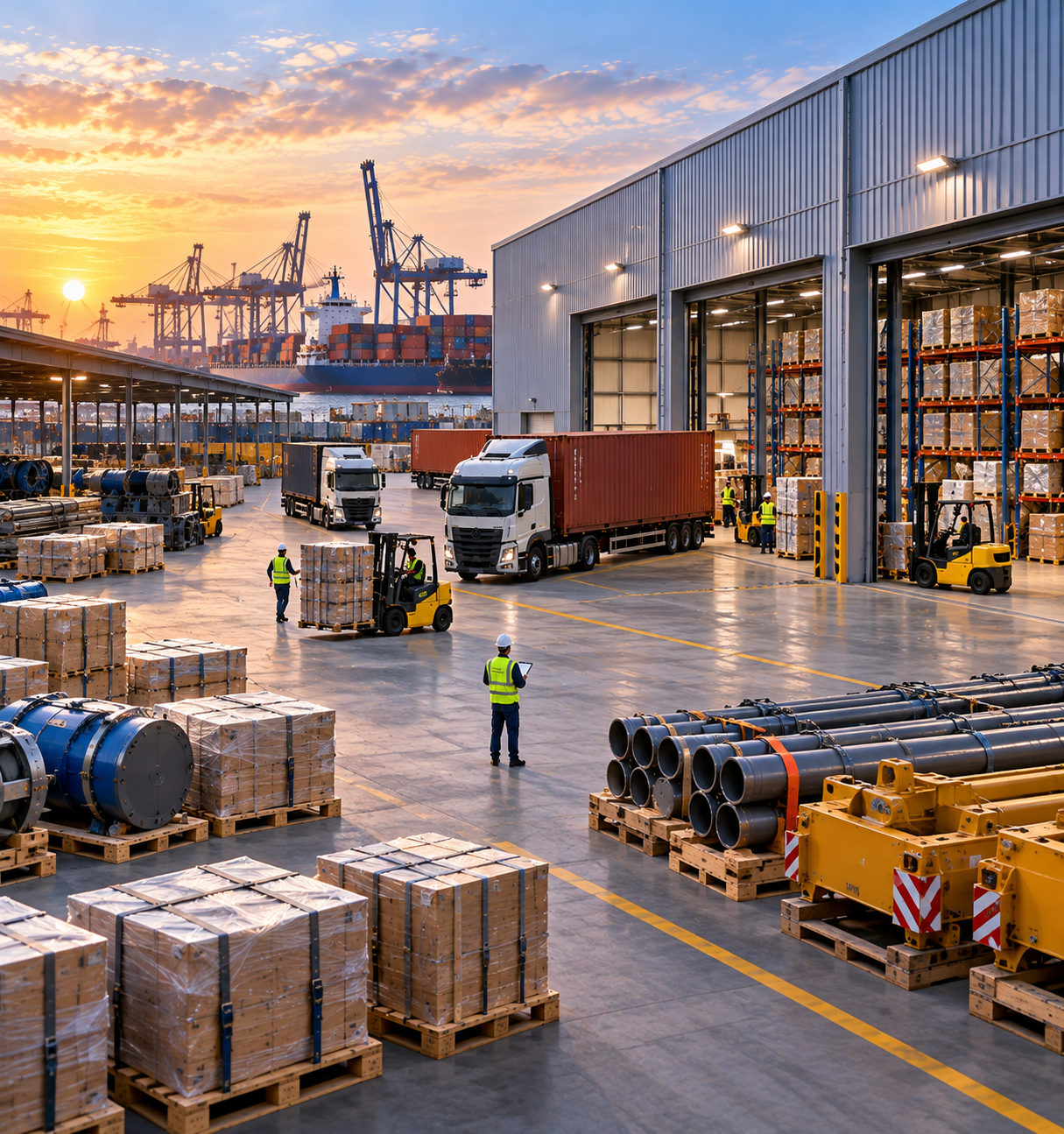 Industrial Warehousing & FTWZ Hubs