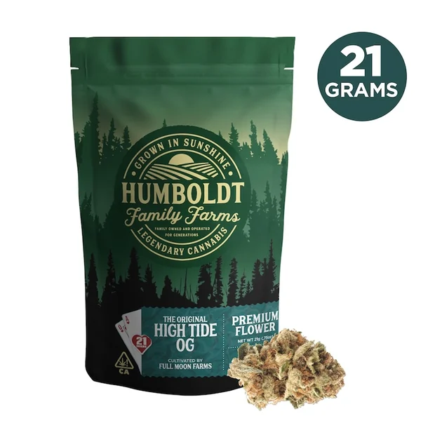 High Tide OG - 21g I - Humboldt Family Farms