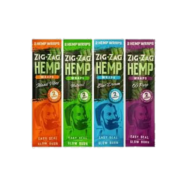 Natural Hemp Wraps 2pk