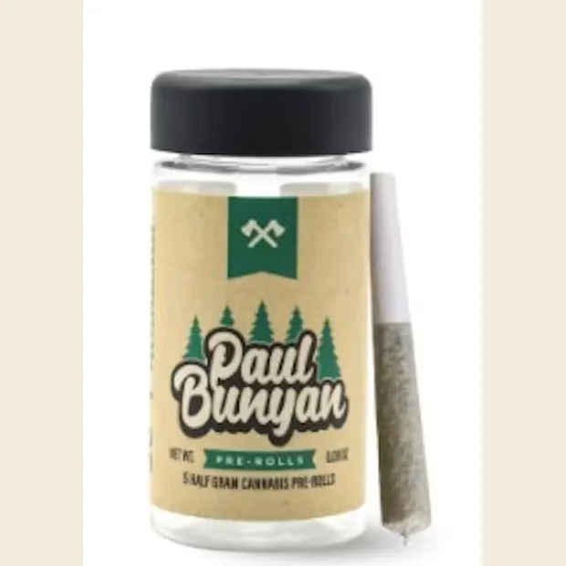 Paul Bunyan Preroll Pack Crunch Berries 5pk