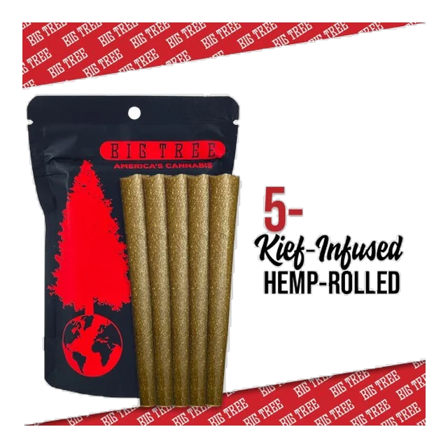 Road Trip - Kief Infused Hemp Blunts 5 Pack