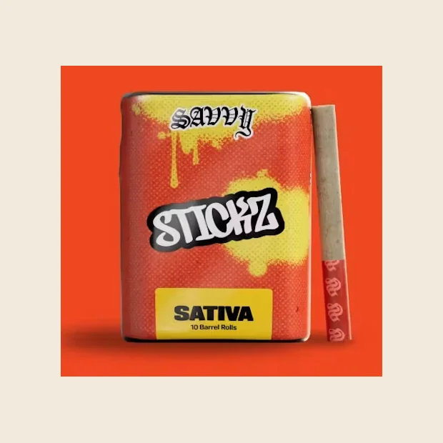 Savvy Preroll Pack Orange Pound Cake 10pk