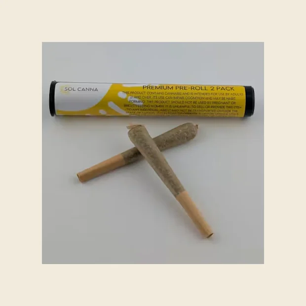Sol Canna Preroll Pack AK47 1g 2pk