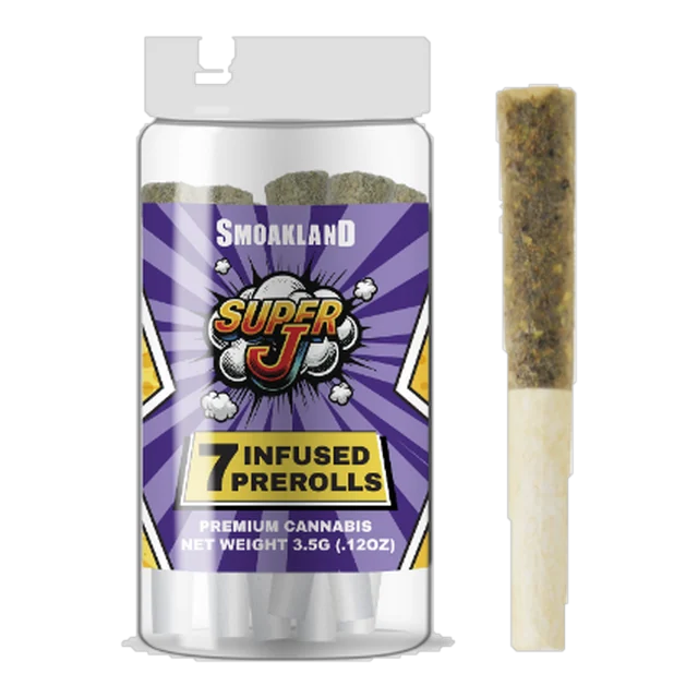 Super J 7pk - GDP I Infused Pre rolls 35g