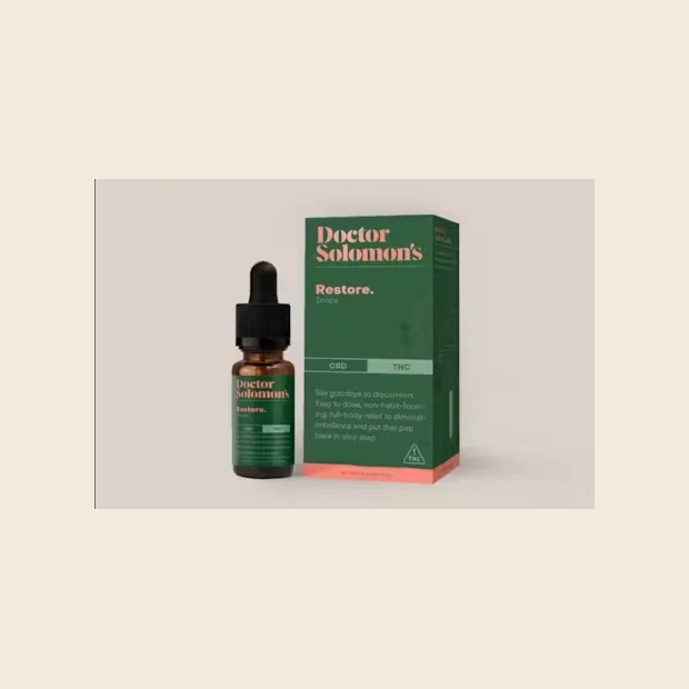 Dr Solomons Tincture Restore 11 CBDTHC 100mg