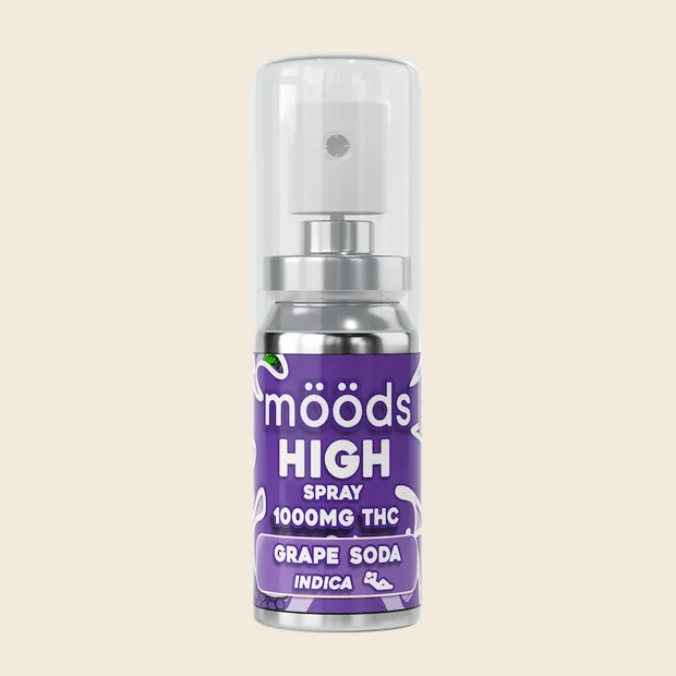 Grape Soda High Spray - 1000mg - Moods