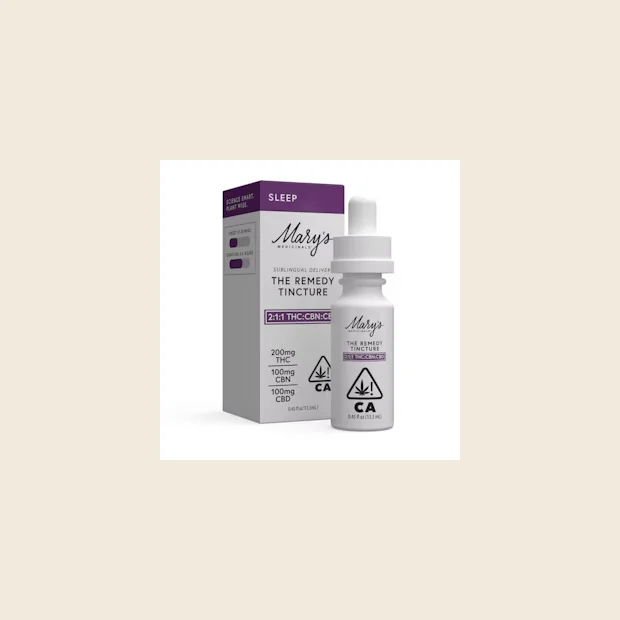 THCCBDCBN Remedy Sleep Tincture - 211 - Marys Medicinals