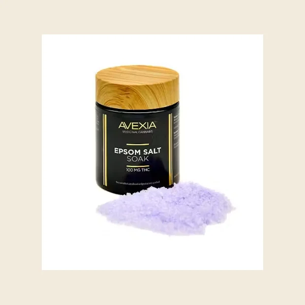 Avexia Topical Bath Salts Lavender 6oz 100mg