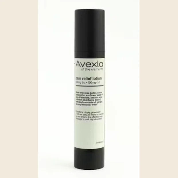 Avexia Topical Lotion Pain Relief 11 THCCBD 100mg