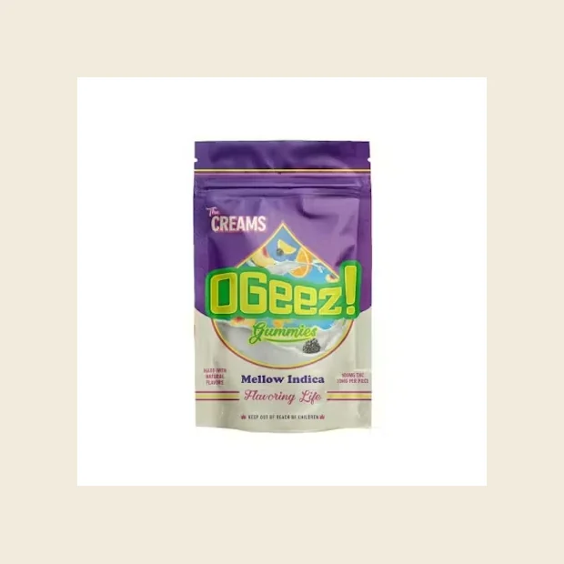 OGeez Gummies The Creams Mellow Indica 10pk 100mg