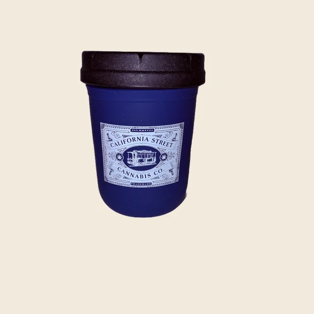 8oz - Stash Jar Blue - CSCC