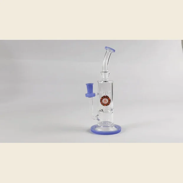 10 Spinning Poker Chip Bong Assorted Colors