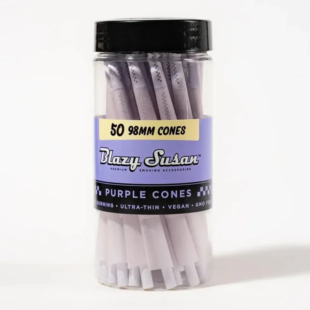 50pk - Purple Cones - 98mm - Blazy Susan