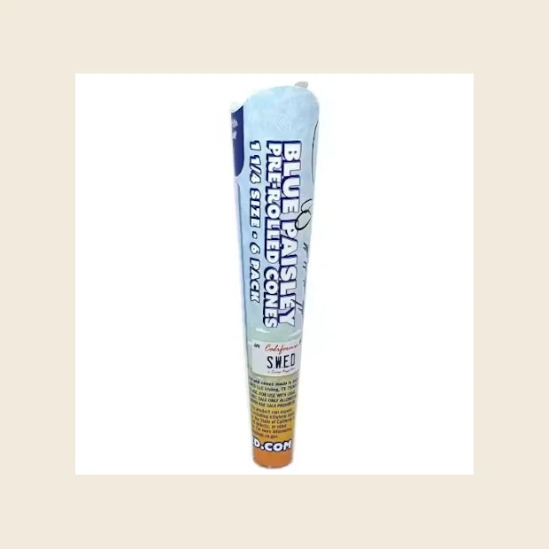 Dogg Lbs Promo Accessories 125 Blue Paisley Cones 6pk