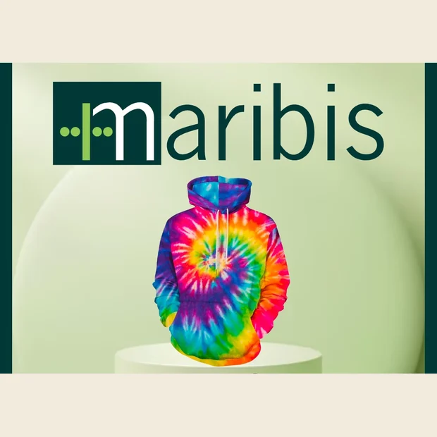 Maribis ACC Lightweight Tie Dye Hoodie