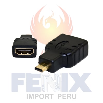 Adaptador Convertidor Micro Hdmi (macho) A Hdmi (hembra)
