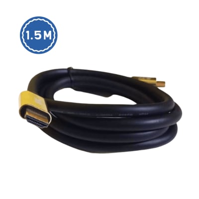 Cable HDMI Liso de 1.5 metros 8K Premium Macho a Macho 2.1v Ultra Hd 4320p