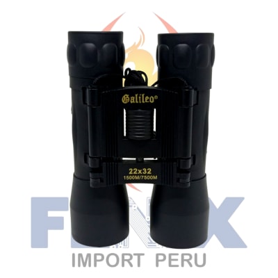 Binoculares 22x32 Galileo 1500mt Largo Alcance