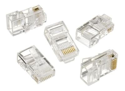 Conectores Rj45 Para Cable Utp Cat5 Bolsa 100 Unidades