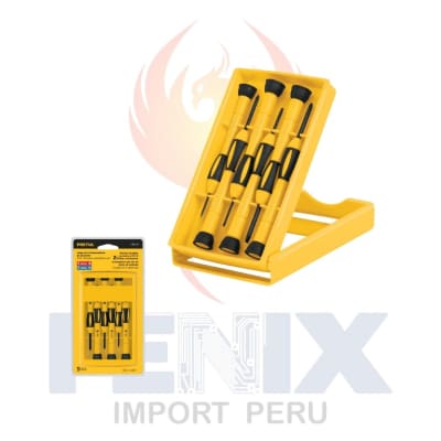 Juego De Desarmadores De Precisión 6 Pzs Pretul