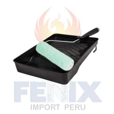 Kit Para Pintar 3 En 1 Rodillo Charola Maneral Truper 13843