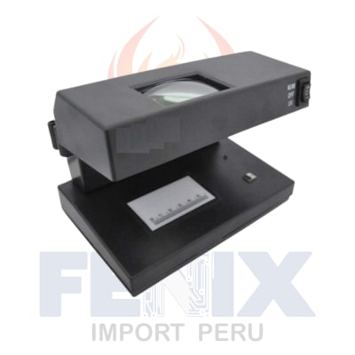 Detector De Billetes Falsos Ad-2038 Uv+magnetico Ideal Dólar