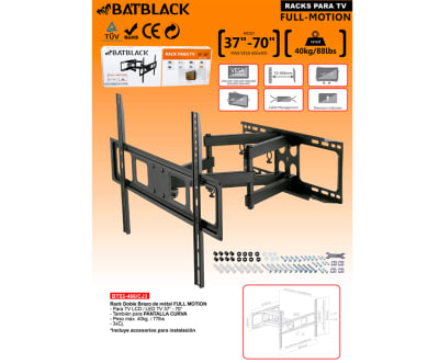 Soporte Rack para TV 37- 70 Batblack BT52-466