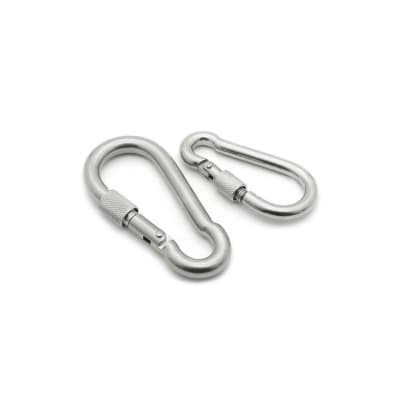 Gancho de Metal con Arnés De Seguridad 10cm Con Seguro