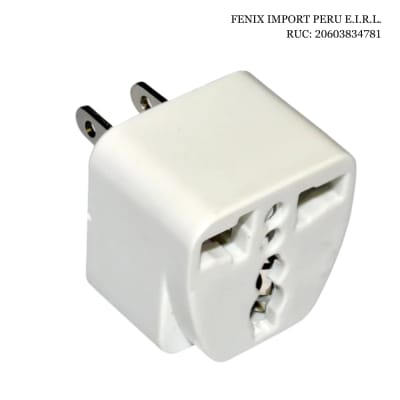 Adaptador Enchufe Plano Múltiples Opalux AP-6048