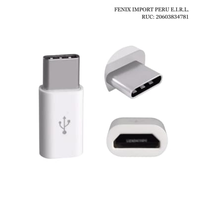 Adaptador Otg De Microusb V8 A Tipo C