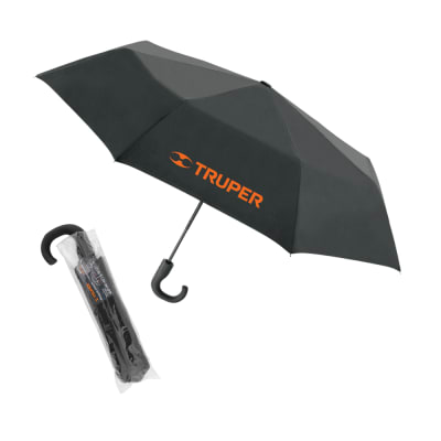 Paraguas Compacto de Diametro 100 cm Impermeable Truper PARAG-95