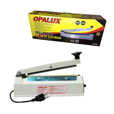 Selladora Industrial De Bolsas 30 Cm Manual - Opalux