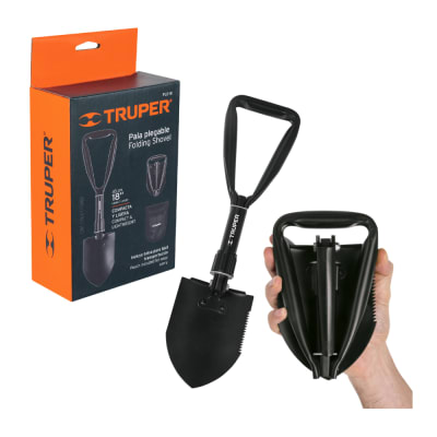 Pala plegable multifuncional de 18″ 45 cm Truper PLE-18 16018