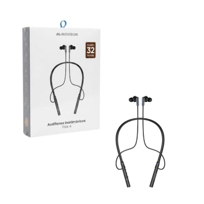 Audifonos Inalambricos Recargables 32 Horas Bluetooth 5.4 Flex 4 Movisun