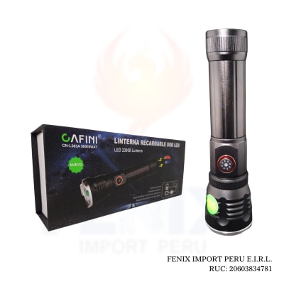 Linterna Táctica Led Recargable Multifunción Cafini L363A