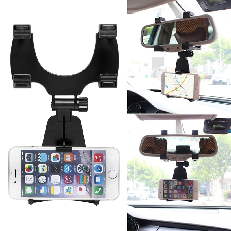Soporte De Celular Para Auto Retrovisor Estatico
