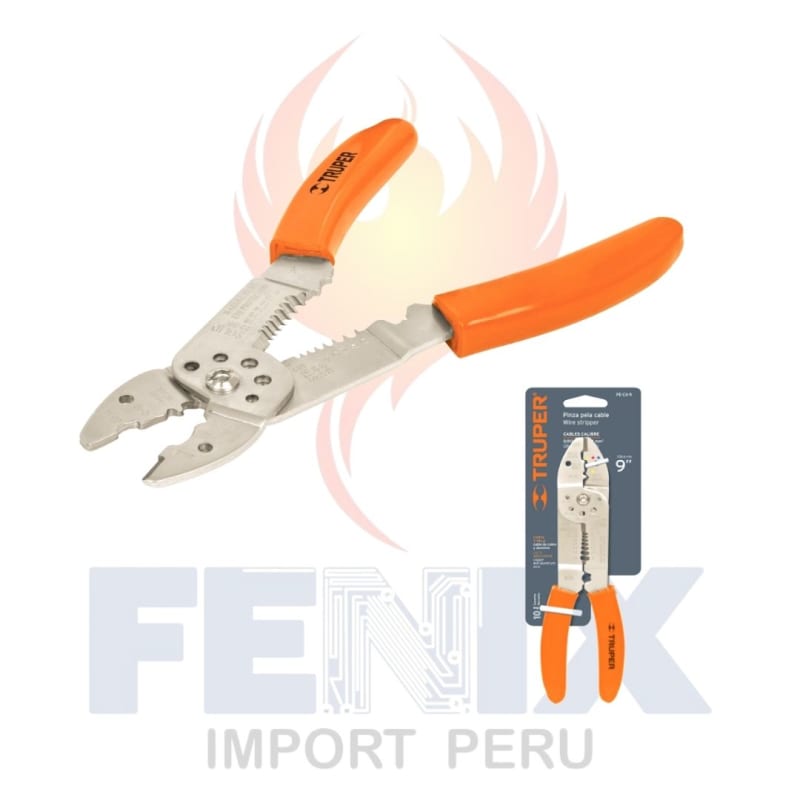 Pinza Pela Cable Truper Pe-ca-9 - Código: 17353