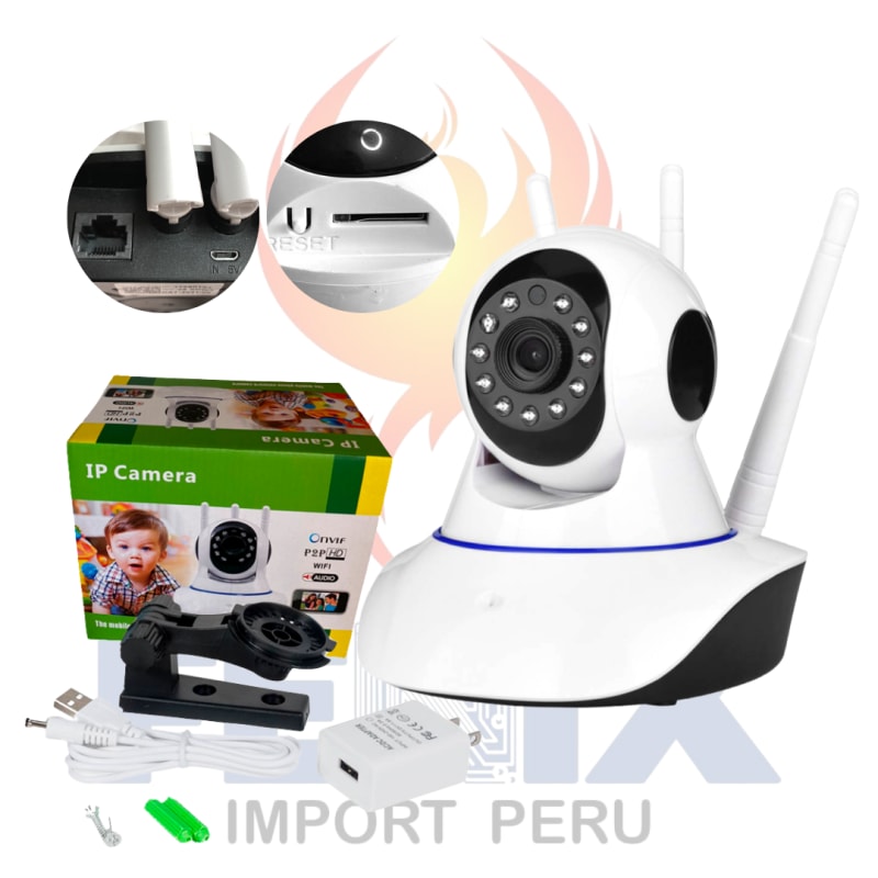 Cámara Inteligente Robótica De Seguridad Wifi Smart 2.4g/5g
