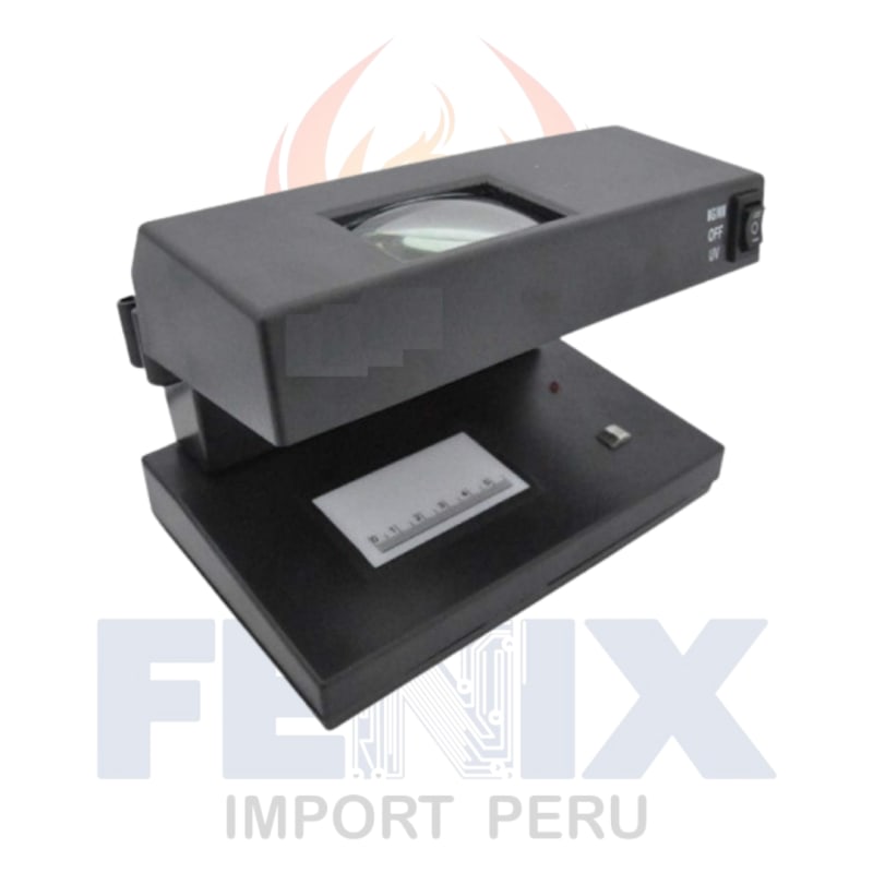 Detector De Billetes Falsos Ad-2038 Uv+magnetico Ideal Dólar