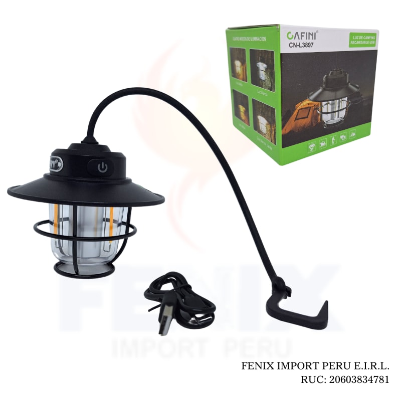 Lampara Colgante Camping Cafini CN-L3897                
